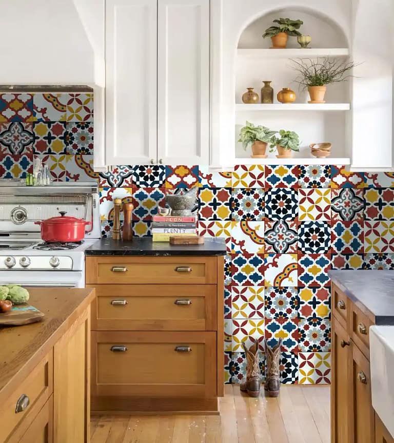 Moroccan Tiles Kitchen